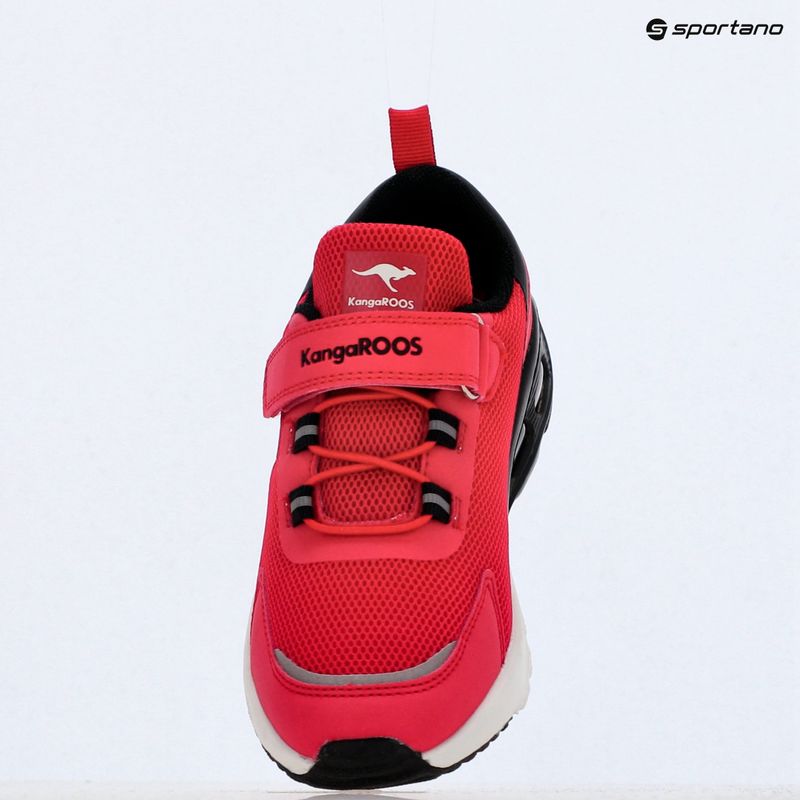 KangaROOS KX-Arg EV detská obuv fiery red/jet black 11