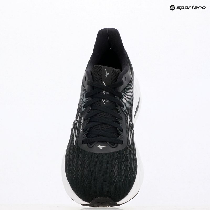 Pánske bežecké topánky Mizuno Wave Inspire 21 2E black/silver/metallic gray 9