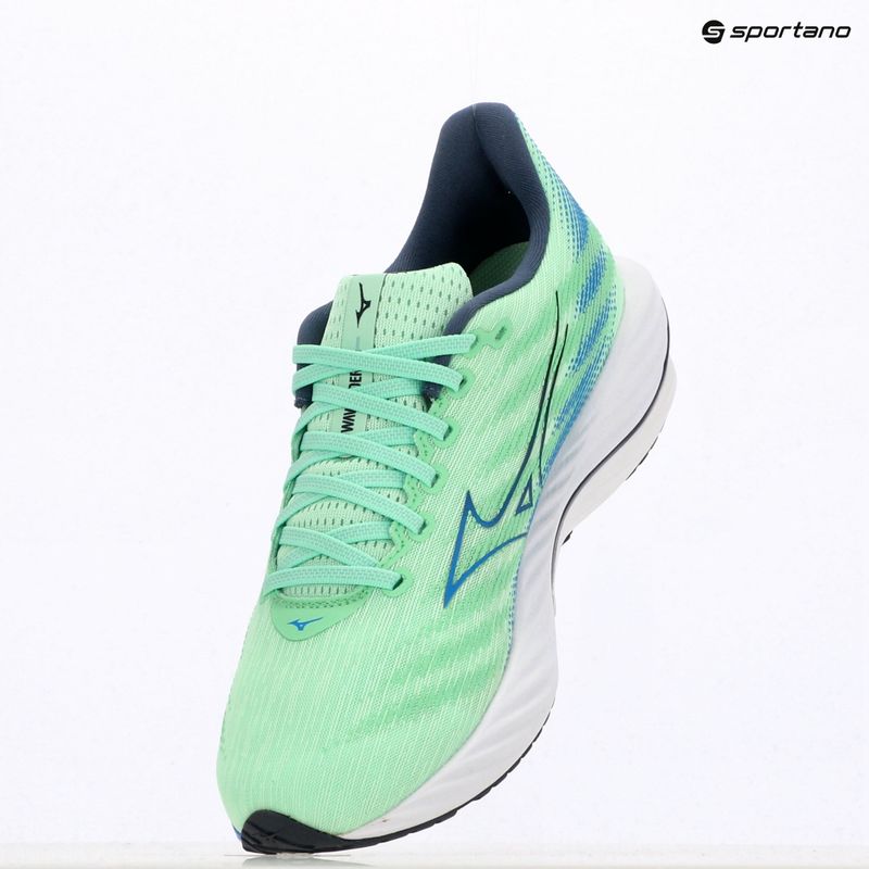 Pánske bežecké topánky Mizuno Wave Rider 28 neo mint/frontier blue/vintage 9