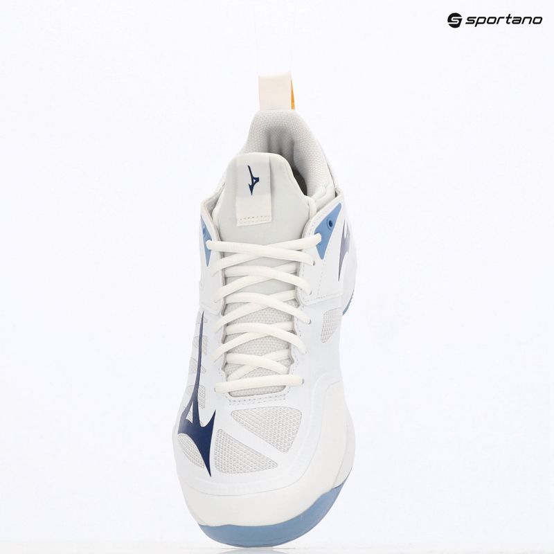 Volejbalová obuv Mizuno Wave Dimension white/bellwether blue/bel air blue 9