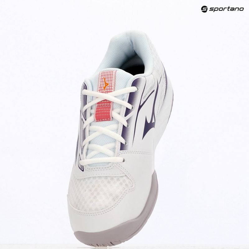 Volejbalová obuv Mizuno Cyclone Speed 5 white/violet indigo/camellia rose 9