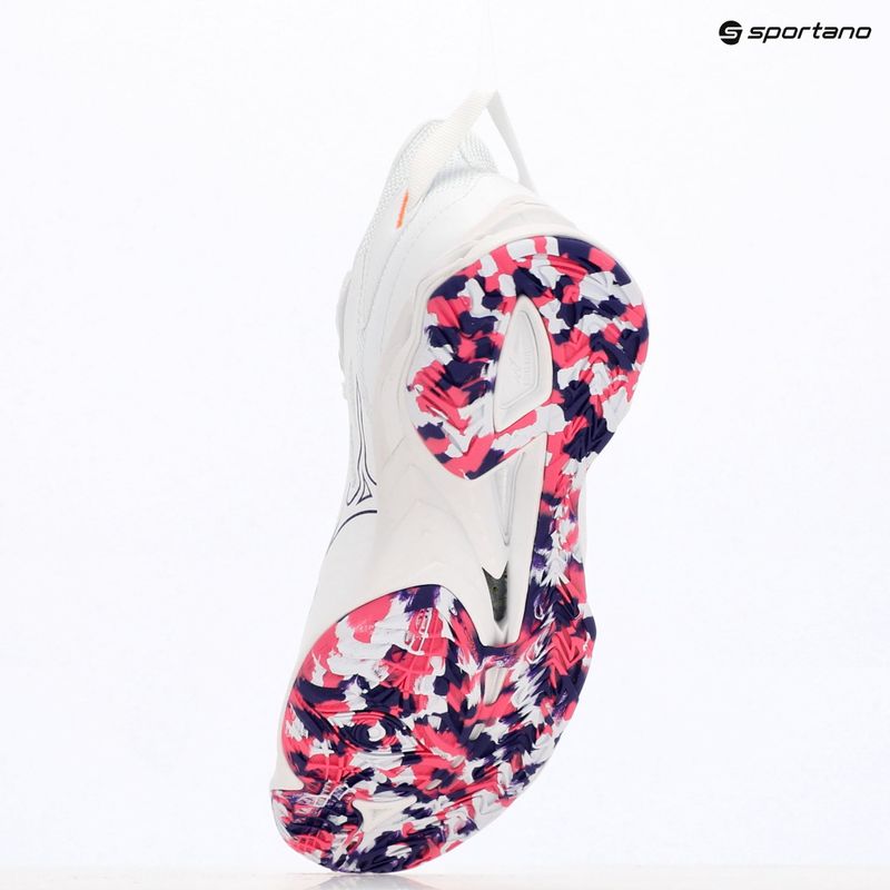 Topánky Mizuno Wave Mirage 5 white/violet indigo/camellia rose 9