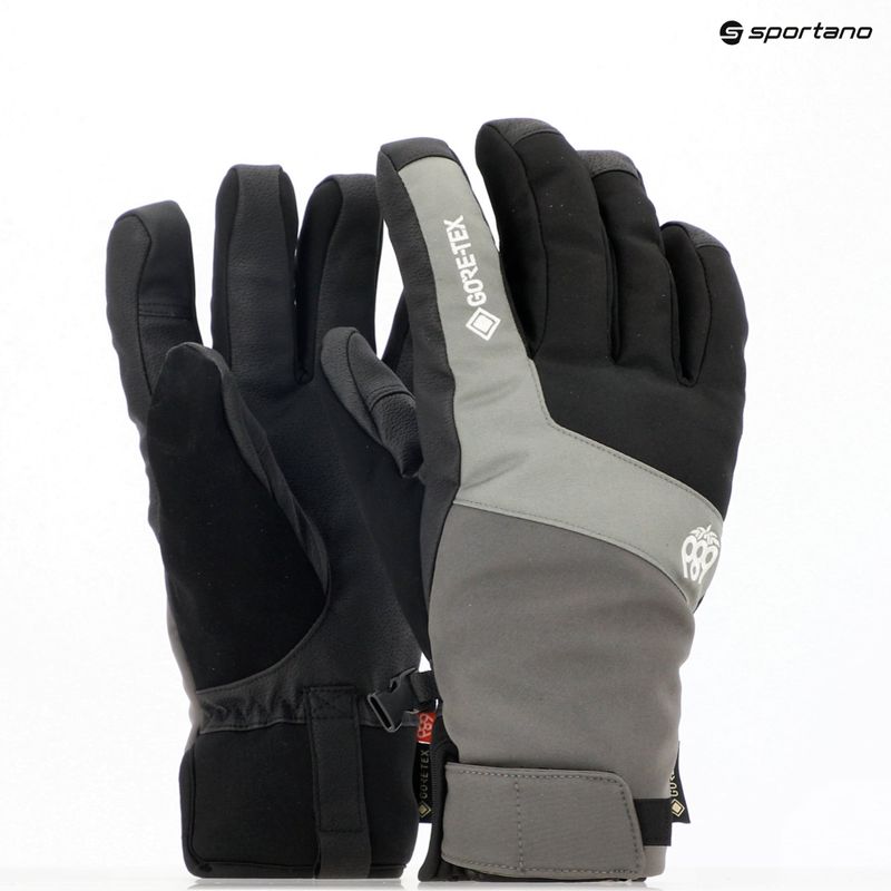 Pánske snowboardové rukavice 686 Gore-Tex Linear Under Cuff black 11