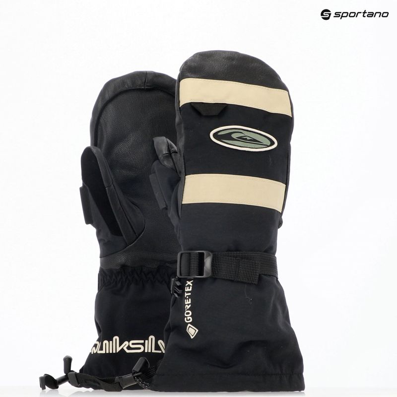Pánske snowboardové rukavice Quiksilver Method Mitt high energy black reflective 8