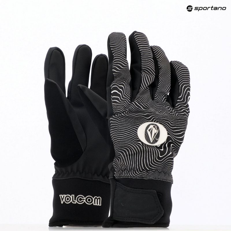 Pánske rukavice Volcom V.Co Crail Snowboard Glove black print 6