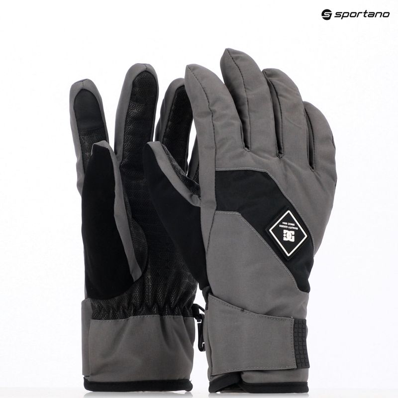 Pánske snowboardové rukavice DC Salute black 8