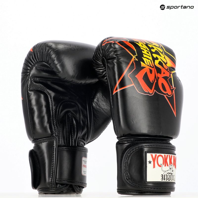 Pánske boxerské rukavice YOKKAO Fighter KO black 8