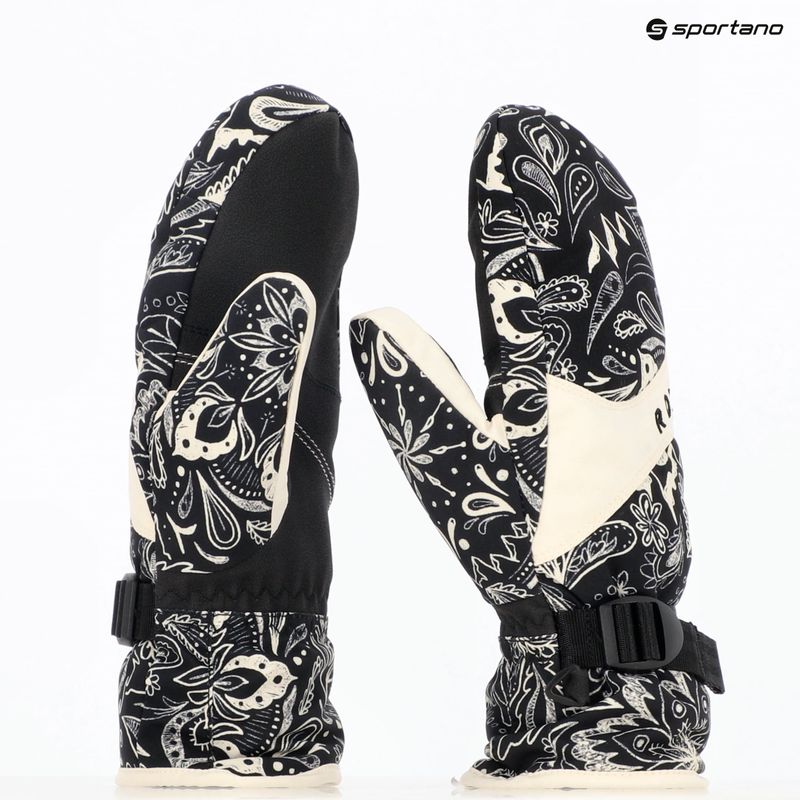 Dámske snowboardové rukavice ROXY Jetty Mitt wild wind darknight 9