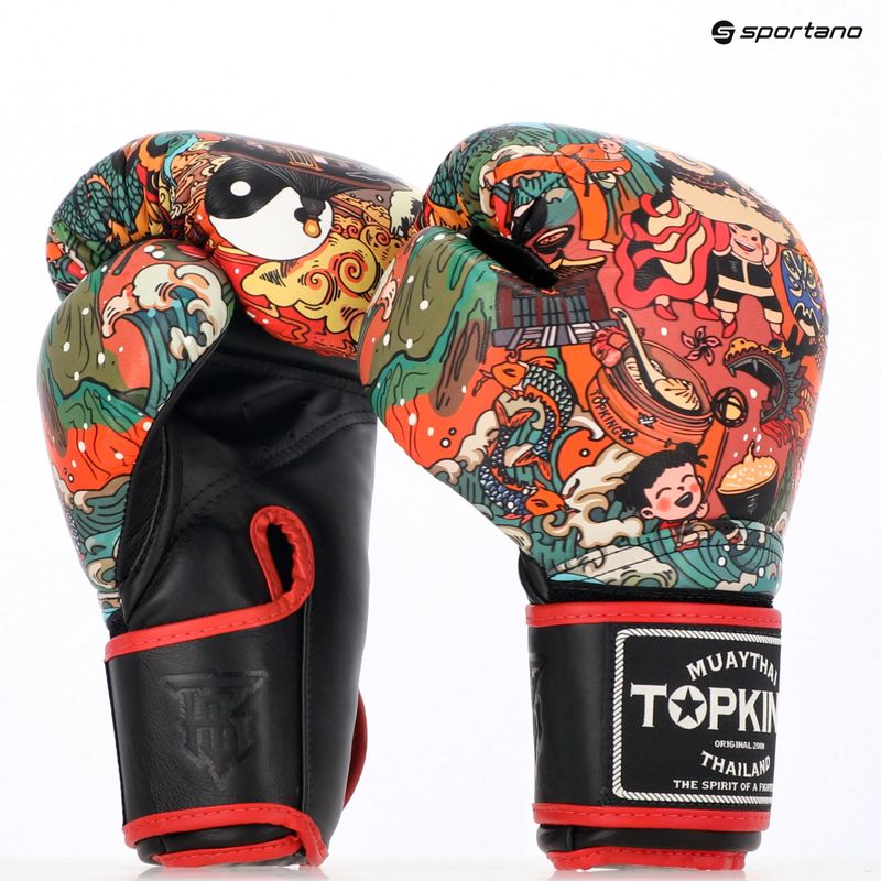 Boxerské rukavice Top King Boxing Culture black 7
