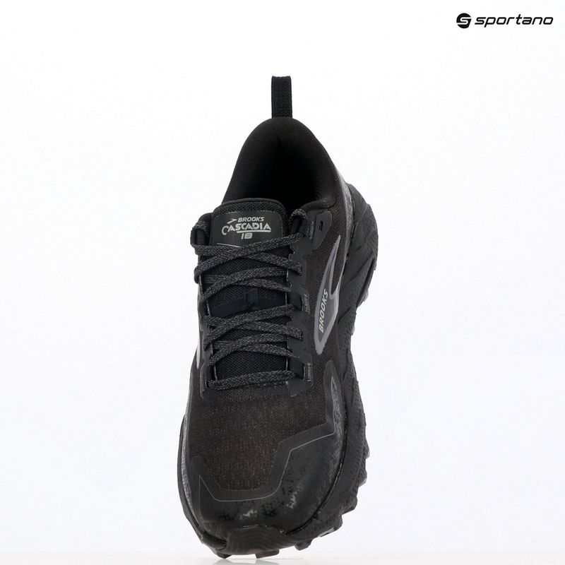 Pánska bežecká obuv Brooks Cascadia 18 black/black 9