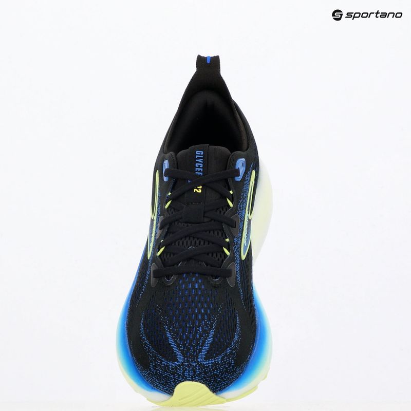 Pánska bežecká obuv Brooks Glycerin 22 black/cobalt/neo yellow 9