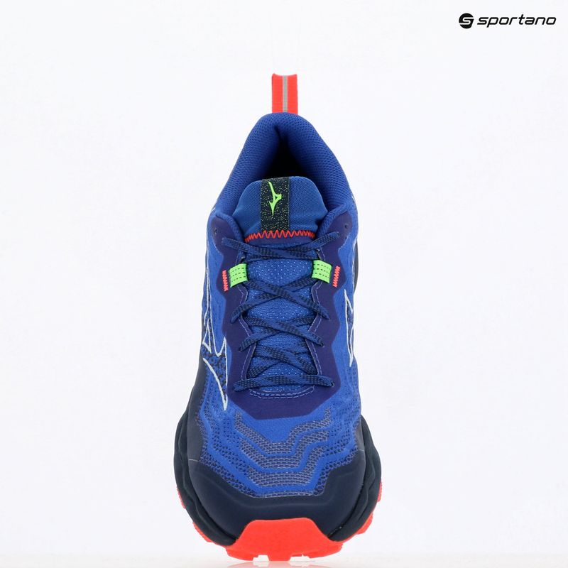 Pánske bežecké topánky Mizuno Wave Daichi 9 reflex blue c/white/green geck 11
