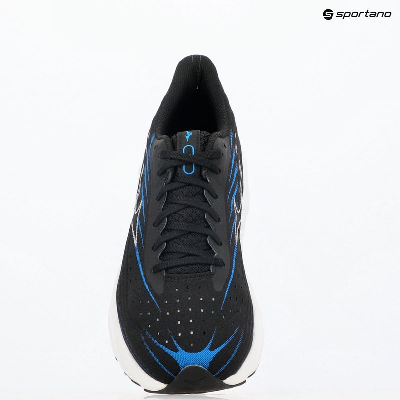 Pánske bežecké topánky Mizuno Wave Skyrise 6 black/white/blue pace 9