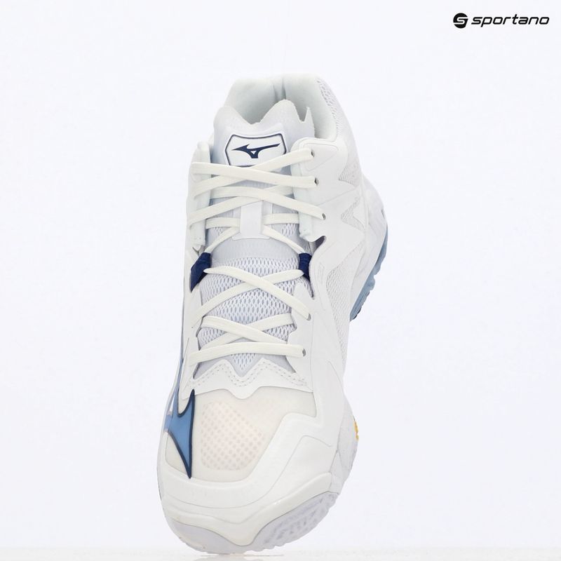 Volejbalová obuv Mizuno Wave Lightning Z8 Mid white/bellwether blue/bel air blue 11