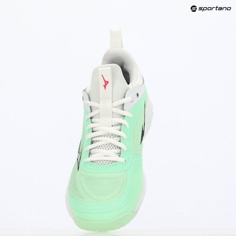 Volejbalová obuv Mizuno Wave Luminous 3 neo mint/black/frontier blue 11