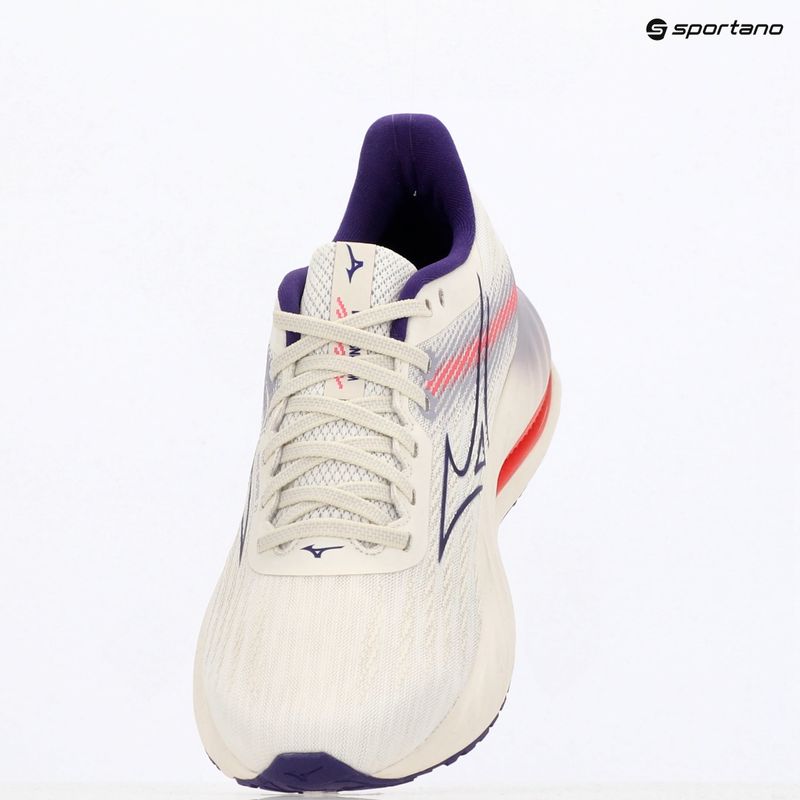 Dámske bežecké topánky Mizuno Wave Inspire 21 snow white/vintage indigo/camellia rose 14