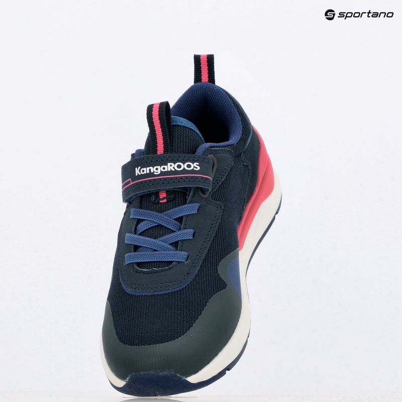 KangaROOS KD-Gym EV detská obuv dark navy/fandango pink 11