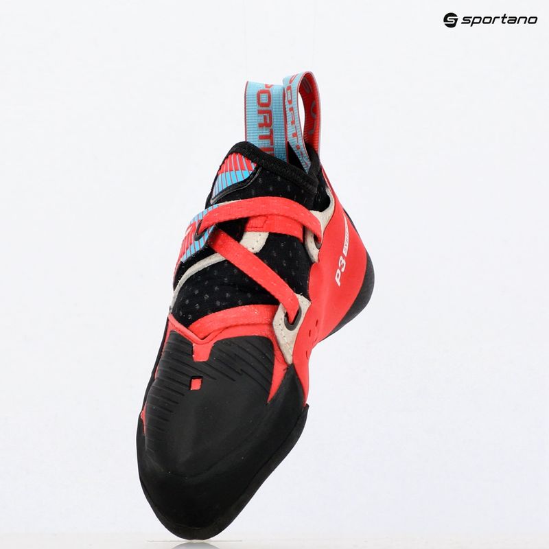 La Sportiva Solution Comp hibiscus/ malibu blue dámska lezecká obuv 9