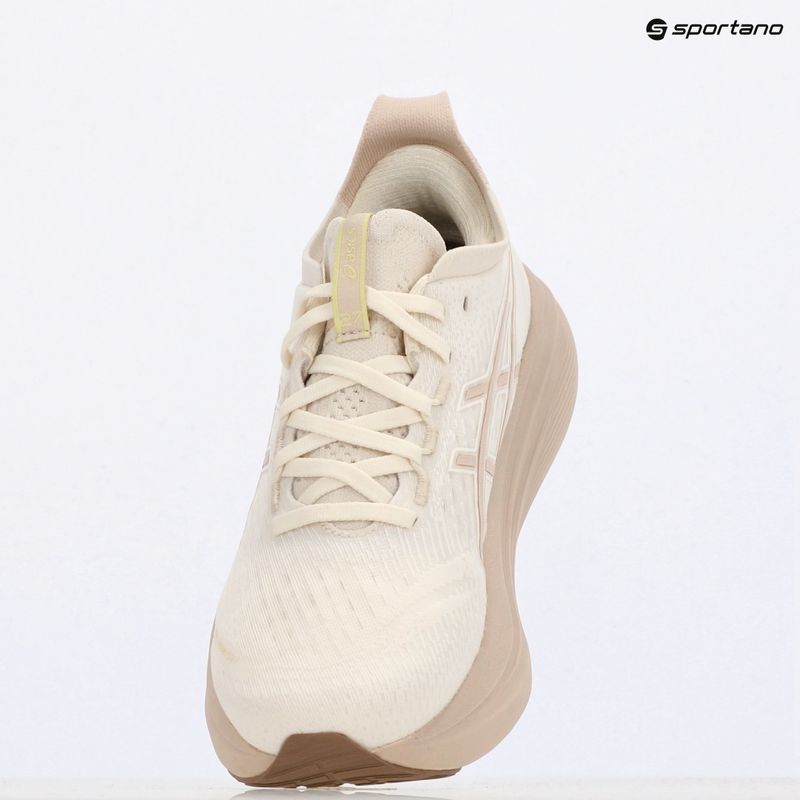Dámske bežecké topánky ASICS Gel-Nimbus 27 cream/mineral beige 9
