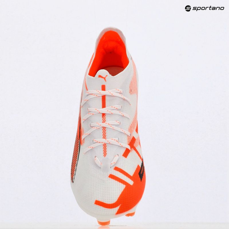 Pánske kopačky PUMA Ultra 5 Pro FG/AG puma white/puma black/glowing red 9