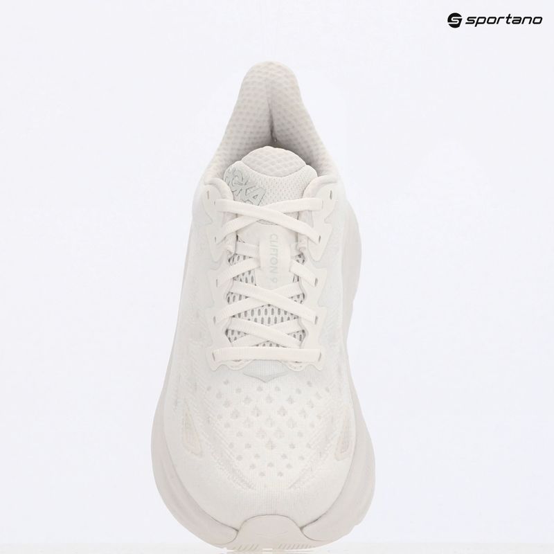 Dámska bežecká obuv HOKA Clifton 9 Wide white/white 9