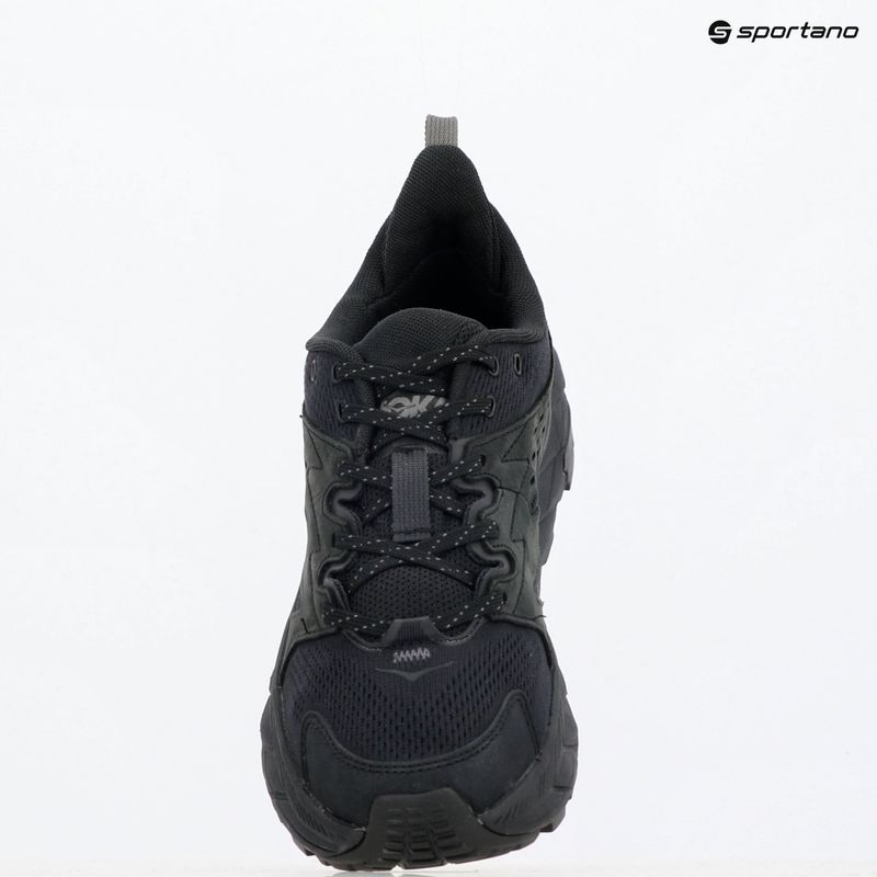 Pánske turistické topánky HOKA Anacapa Breeze Low black/black 9
