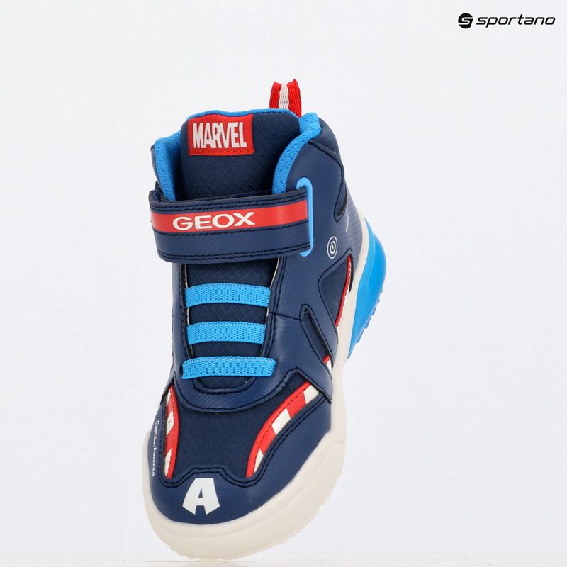 Detské topánky Geox Grayjay ocean blue/red 10