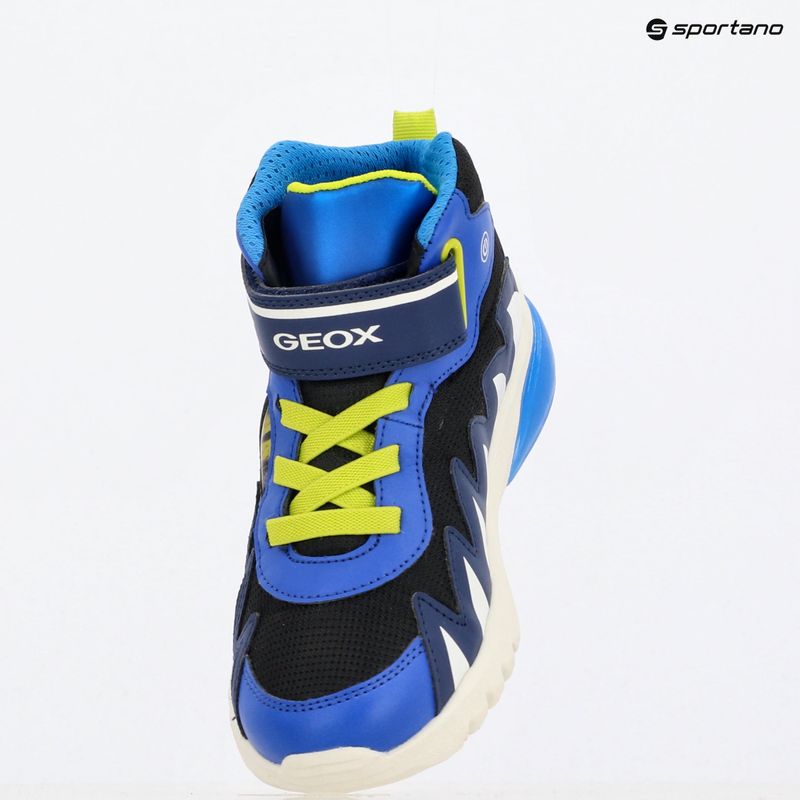 Detská obuv Geox Ciberdron navy/lime green 10