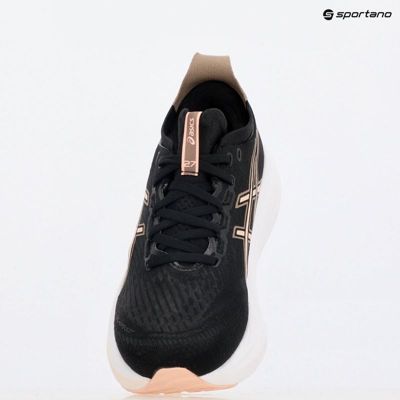 Dámske bežecké topánky ASICS Gel-Nimbus 27 black/breeze 9