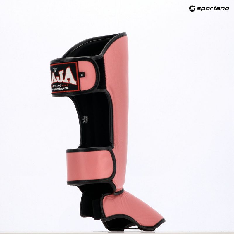 Chrániče holení a chodidiel RAJA BOXING Lightweight Shin Guards Genuine Leather pink 8
