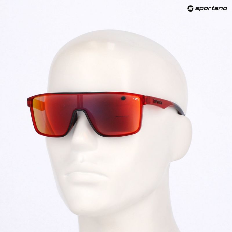 Slnečné okuliare Tifosi Sanctum crystal red fade/smoke red 6