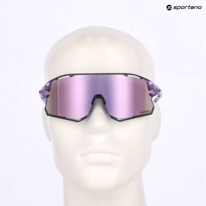 Slnečné okuliare Tifosi Rail Race Clarion crystal purple/clarion purple/clear 8