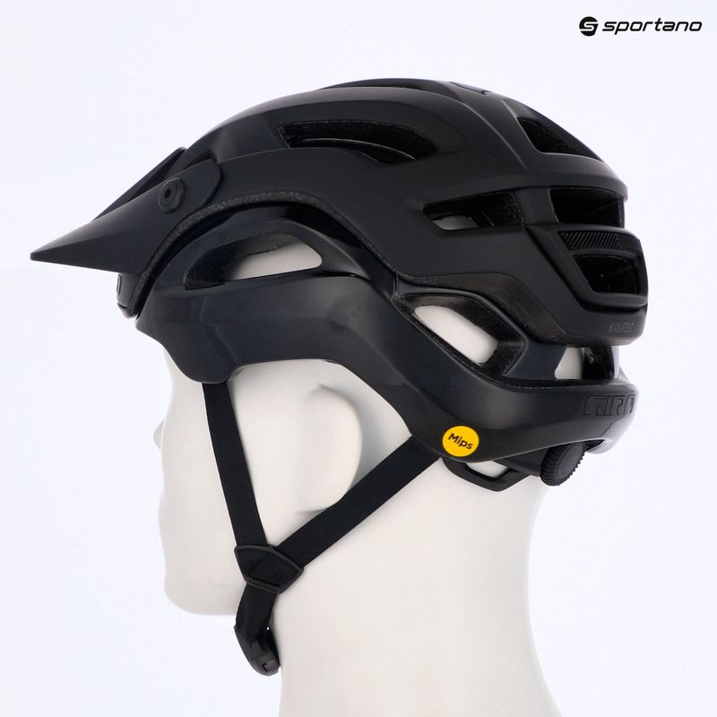Cyklistická prilba Giro Manifest Spherical MIPS matná čierna 5