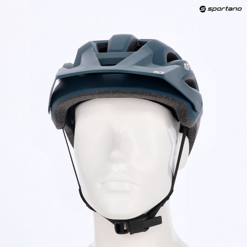 Cyklistická prilba Giro Fixture II Integrated MIPS matná prístavná modrá 8