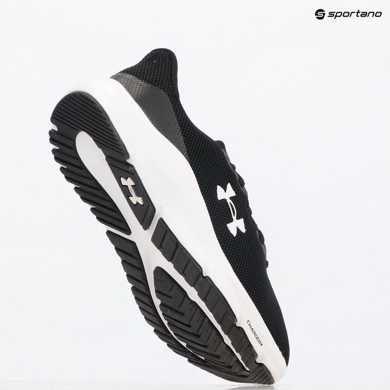 Pánske bežecké topánky Under Armour Charged Pursuit 4 black/black/white 9