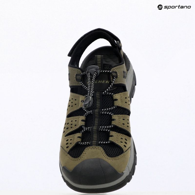 Pánske sandále SKECHERS Tresmen Menard olive 9