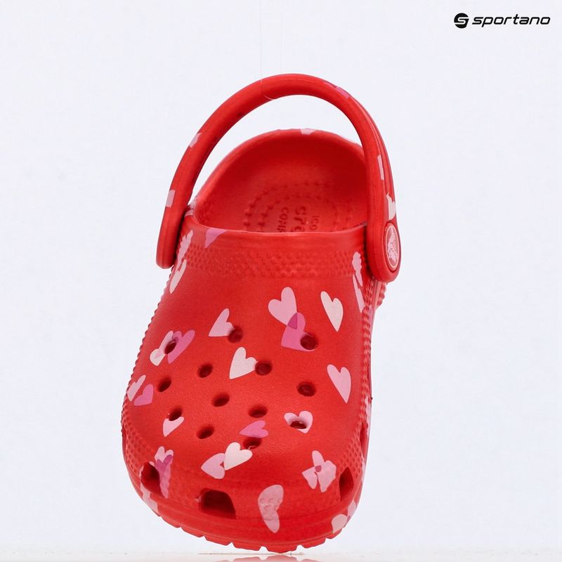 Detské nazúvaky Crocs VDay Clog Toddler cherry red 10