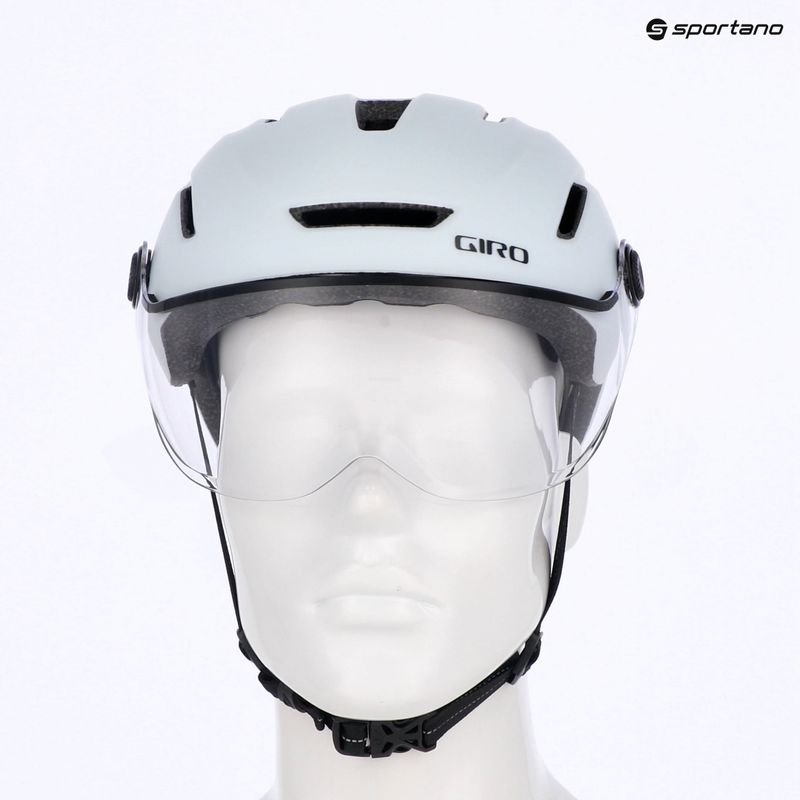 Cyklistická prilba Giro Evoke Shield Integrated MIPS matná krieda 14