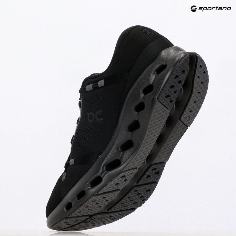 Pánske bežecké topánky On Running Cloudsurfer 2 black/black 9