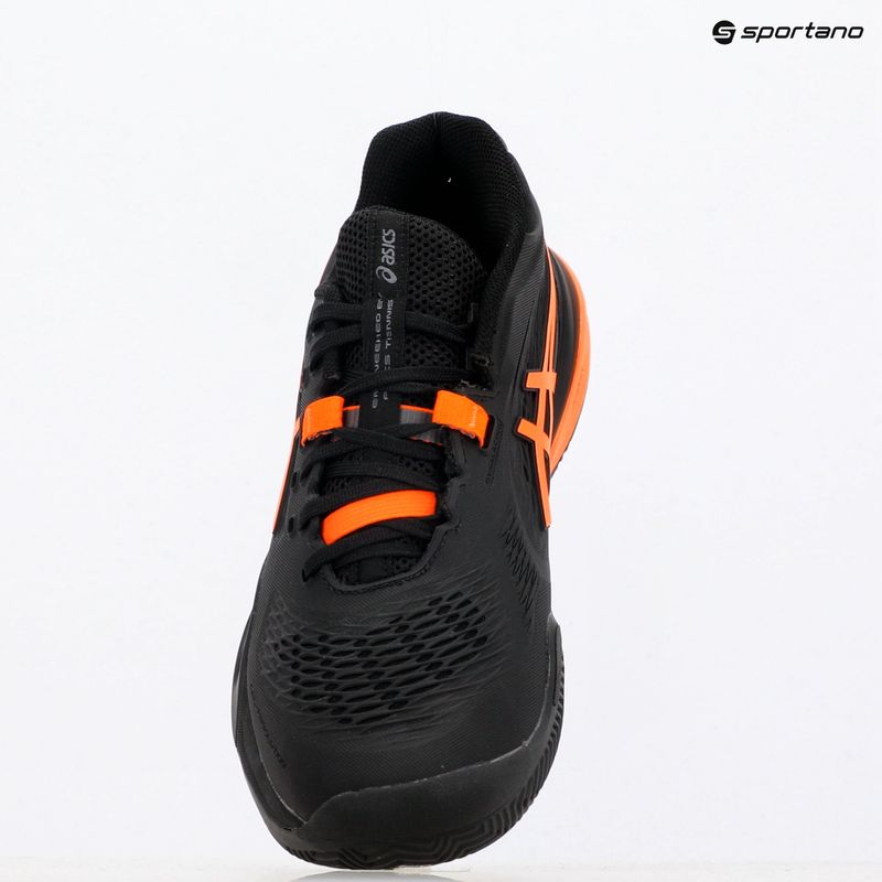 Pánska tenisová obuv  ASICS Gel-Resolution X Clay black/ shocking orange 9