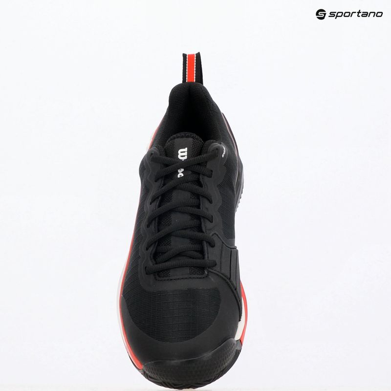Pánska tenisová obuv Wilson Rush Pro 4.5 Clay black/ infrared/ white 8