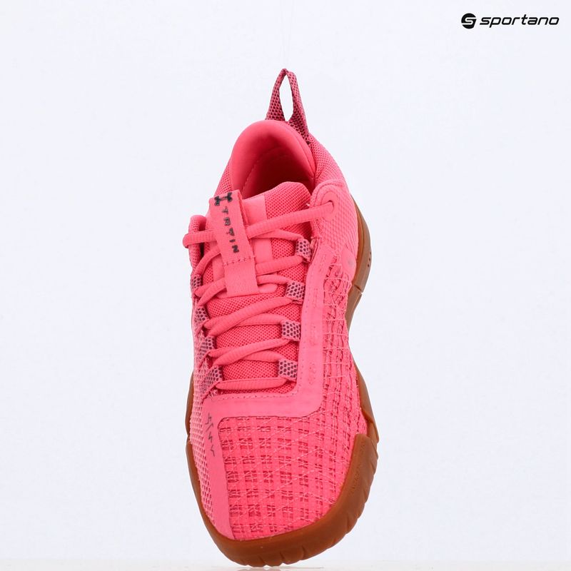 Dámske športové topánky Under Armour TriBase Reign 6 super pink/super pink/downpour gray 9