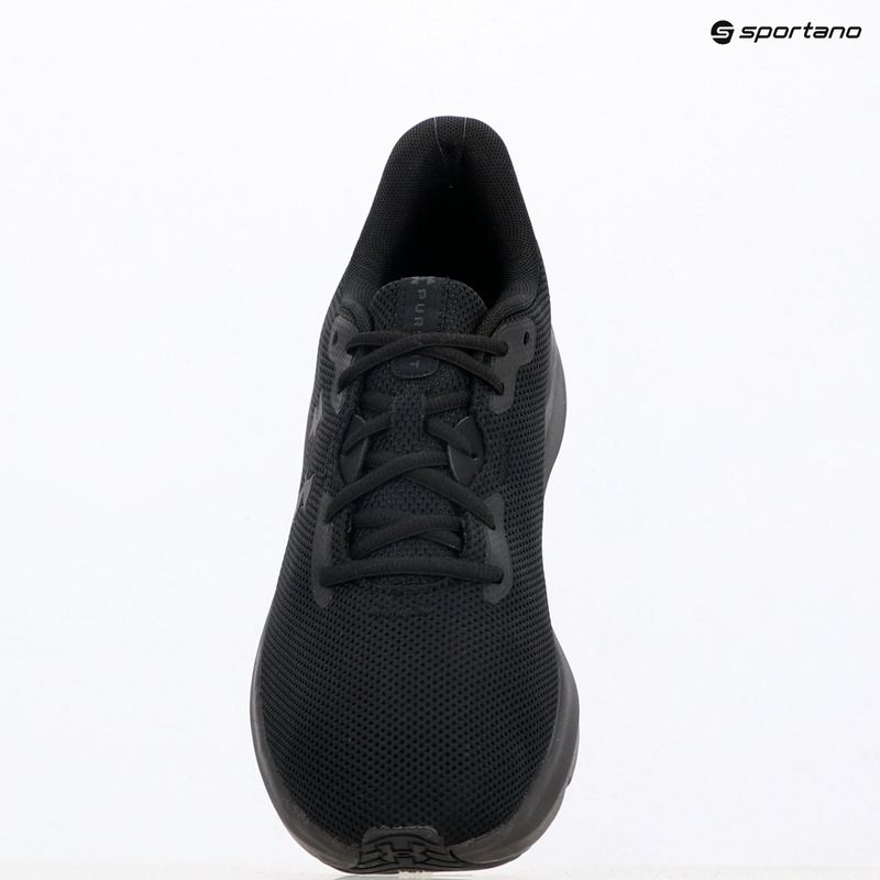 Pánske bežecké topánky Under Armour Charged Pursuit 4 black/black/black 9