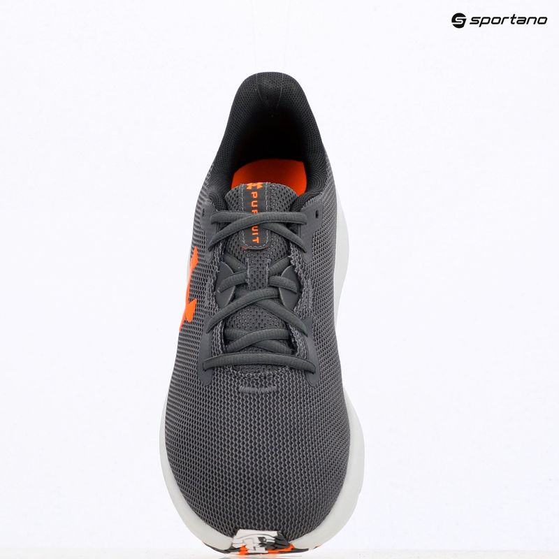 Pánske bežecké topánky Under Armour Charged Pursuit 4 castlerock/anthracite/blaze orange 9