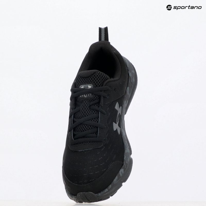 Pánske bežecké topánky Under Armour Charged Assert 10 Camo black/black/pitch gray 6