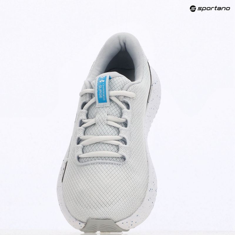Dámske bežecké topánky Under Armour Charged Surge 4 distant gray/halo gray/ether blue 14