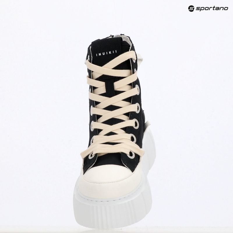 Dámske topánky INUIKII Matilda Canvas High black 11