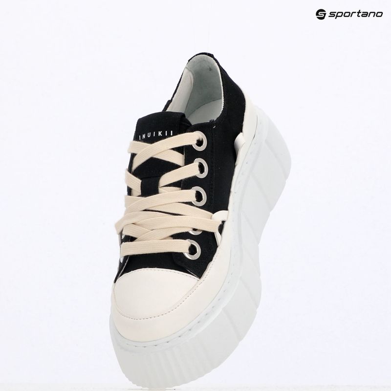 Dámske topánky INUIKII Matilda Canvas Low black 9