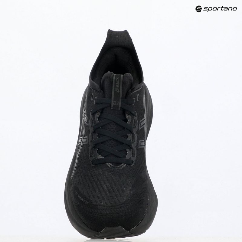 Pánske bežecké topánky ASICS Gel-Nimbus 27 black/graphite grey 9