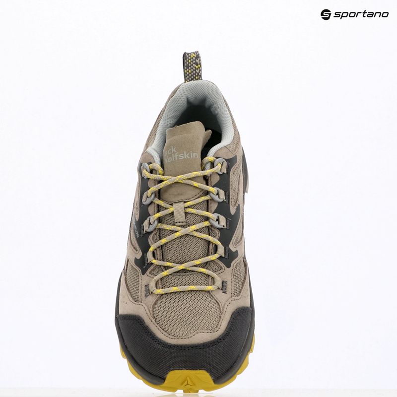Pánske turistické topánky Jack Wolfskin Cyrox Vent Low chartreuse 17